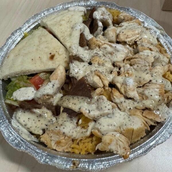 Mixed Chicken and Gyro Platter